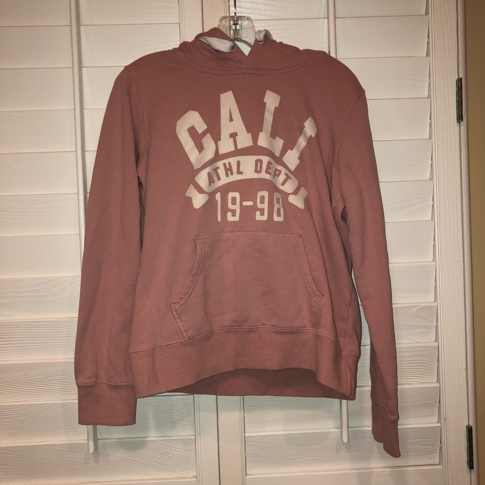 REFLEX PINK CALI HOODIE SZ LARGE
